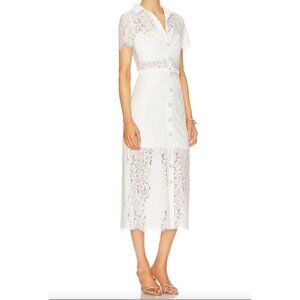 NEW Karina Grimaldi Revolve White Lace Loretta Dress NWT - Size XS